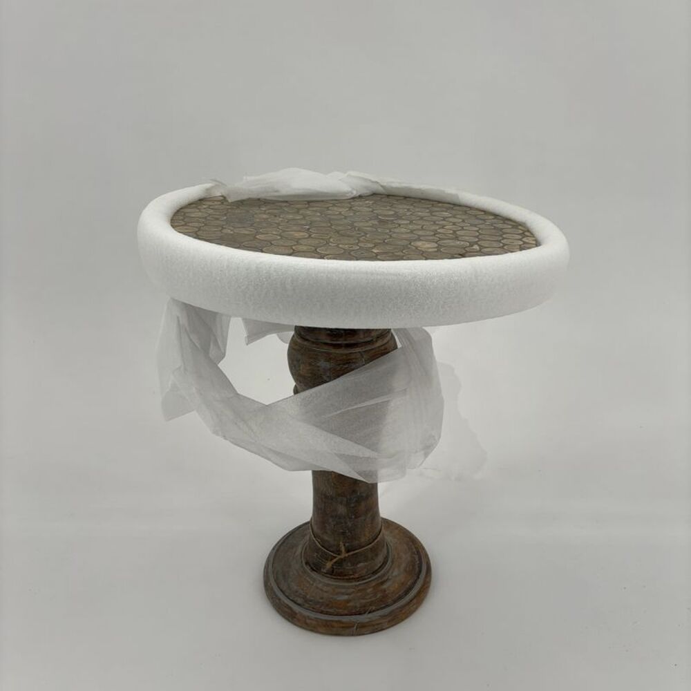unknown brand Distressed Accent Table